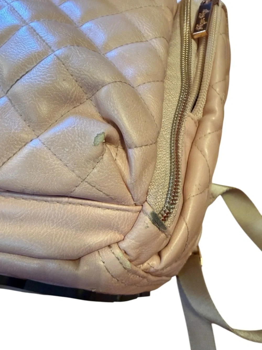 Itzy ritzy blush pink diaper bag backpack